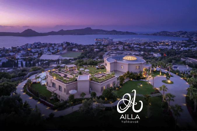 Kurumsal Otel web sitesi tasarımı - Ailla Yalıkavak Bodrum Muğla