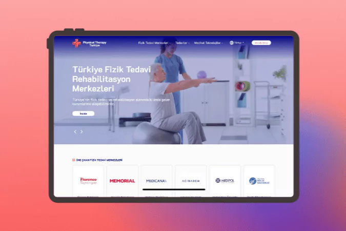 Fizik Tedavi Merkezleri Web Sitesi