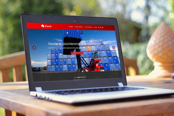 Kare Logistics Corporate Web Site Design stanbul