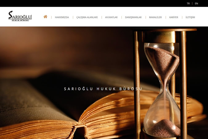 Avukat Hukuk Bürosu Web Sitesi Tasarımı