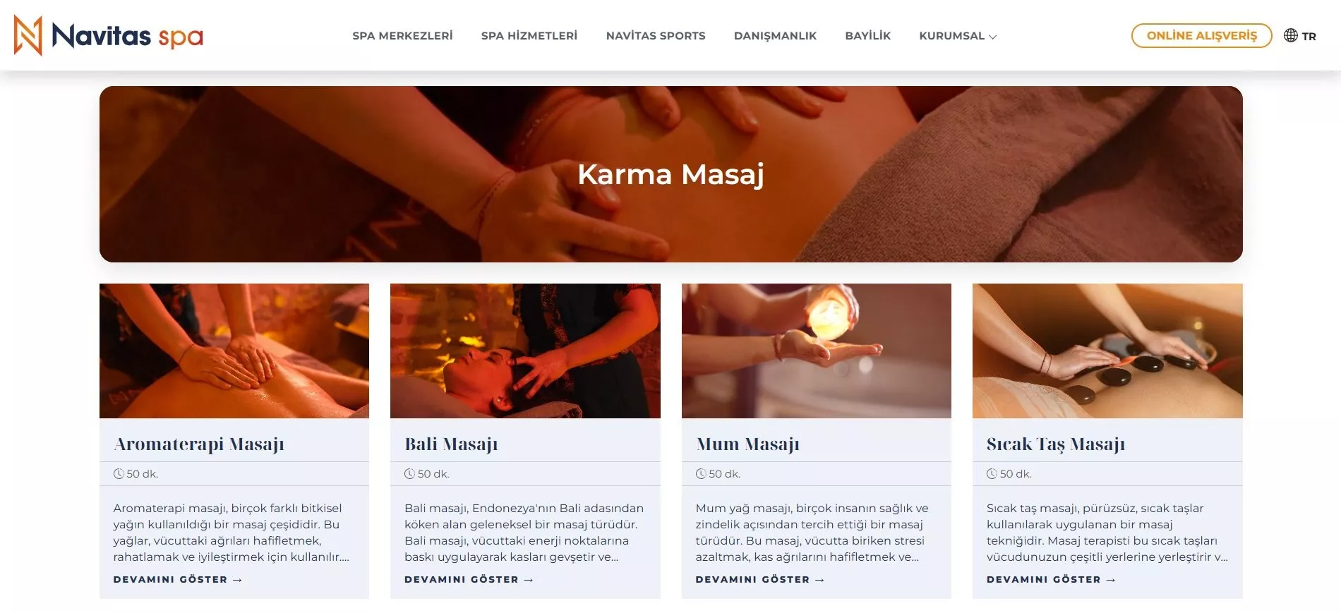 Navitas Spa Web Sitesi 4