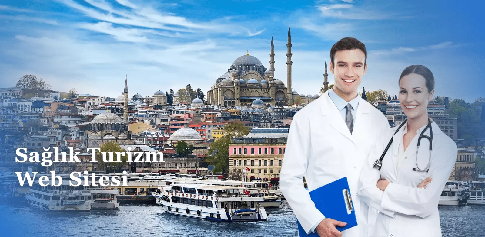 Sağlık Turizm, Hastane, Klinik ve Doktor Web Sitesi ve Landing Page Çözümleri